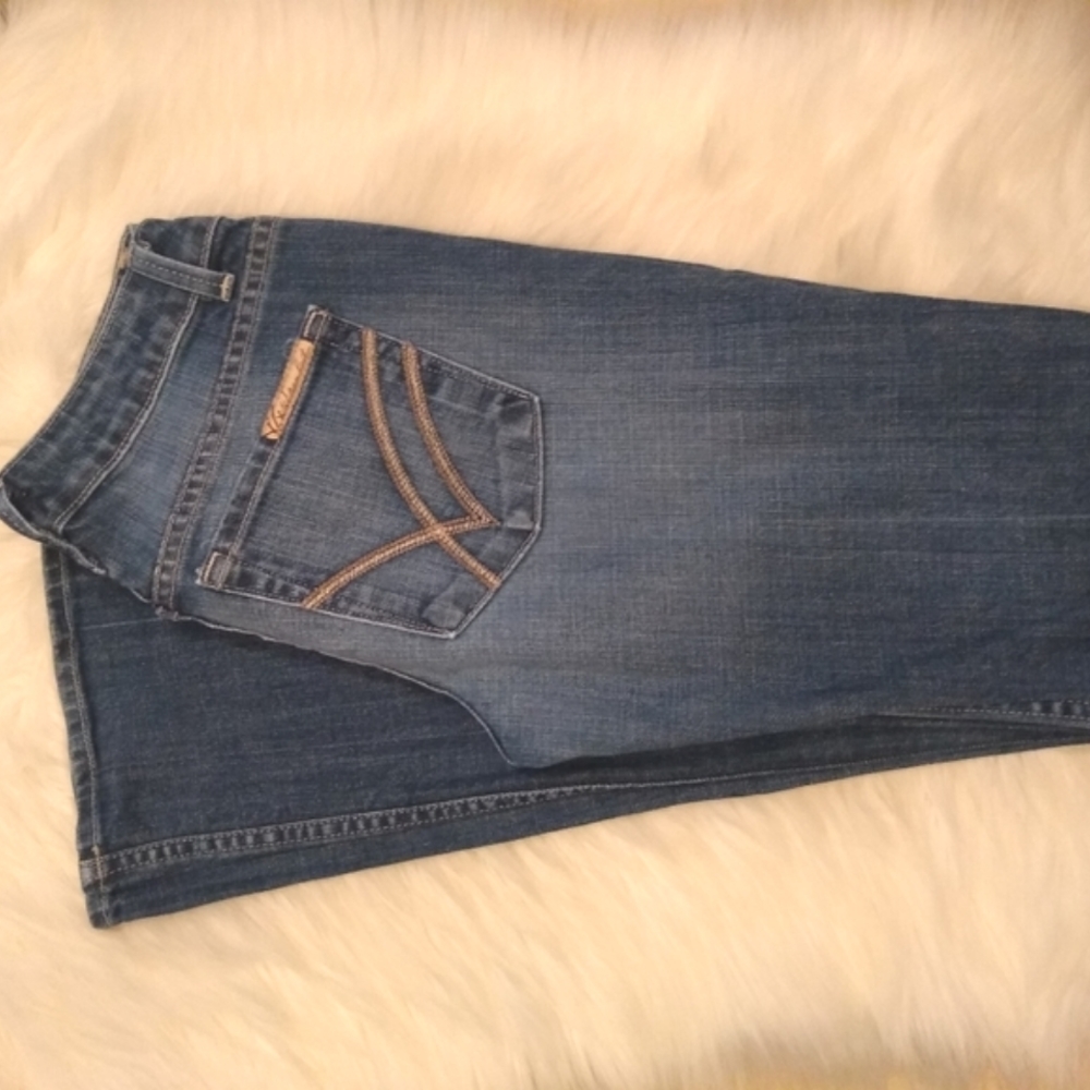 William Rast Stella Bootcut Dark Denim Jeans Sz 27 - Picture 3 of 3